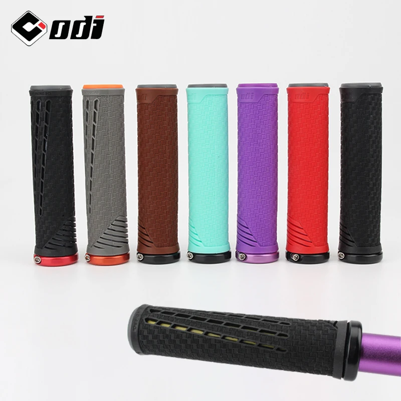 

ODI Bicycle Grips Mountain Bike Lock on Bar Grips AM Handlebar Antislip Soft Bike Cuffs Shockproof Durable Grips Cycling Parts