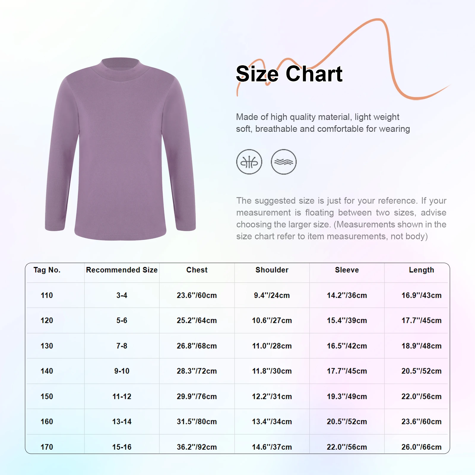 Autumn Winter Kids Girls Solid Color Thermal Shirt Mock Neck Long Sleeve Undershirt Underwear Tops Baselayer Homewear Loungewear