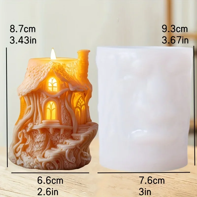 Stampi per candele in silicone