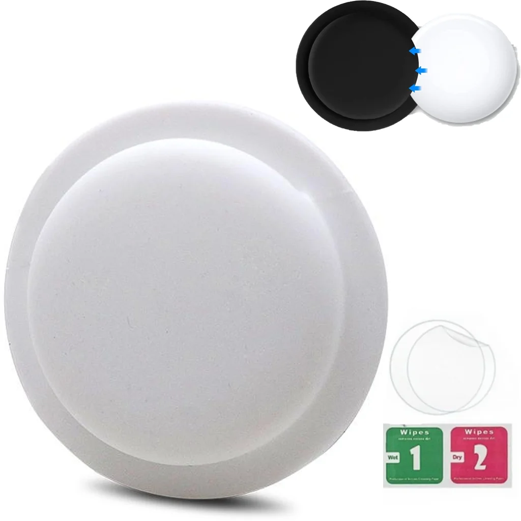 Magnetic Silicone AirTag Holder with Adhesive Sticker
