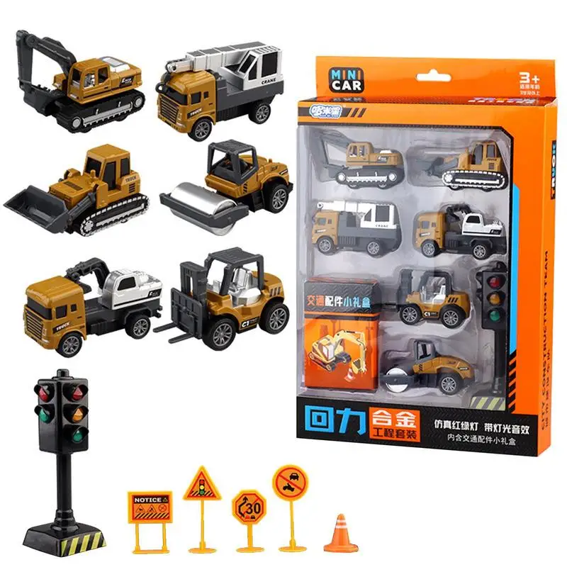 

Строительный грузовик, игрушки, электромобили с электроприводом для детей, Инженерная техника, обучающий грузовик, игровой набор для раннего развития