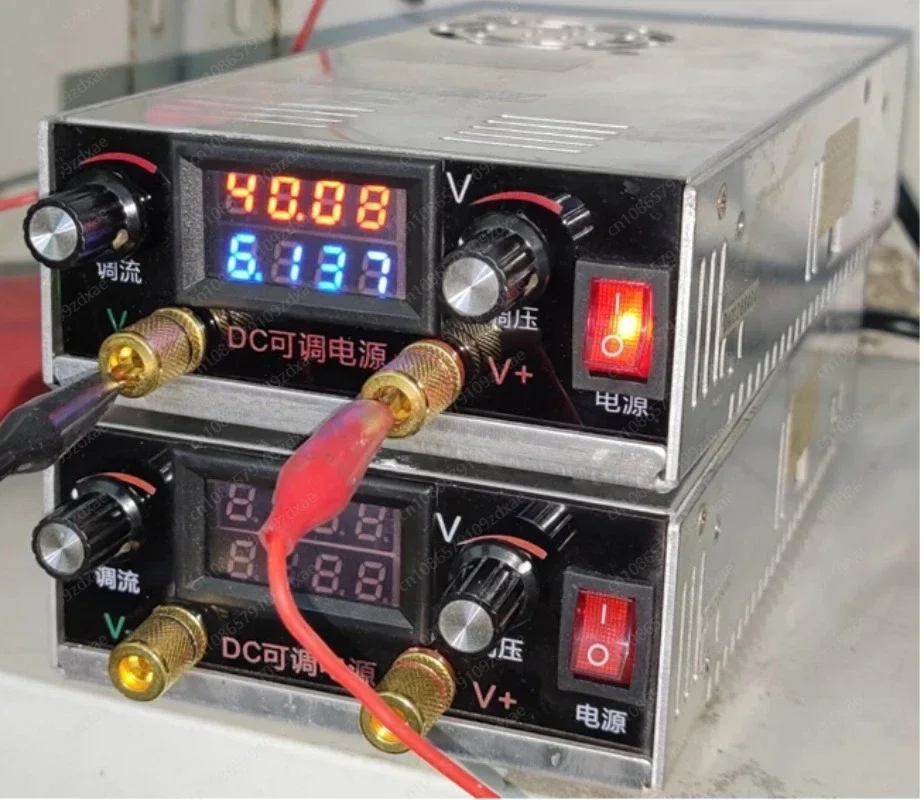 Lithium battery charger DIY S350-27 repair experiment voltage regulator adjustable power supply 4-bit high-precision meter