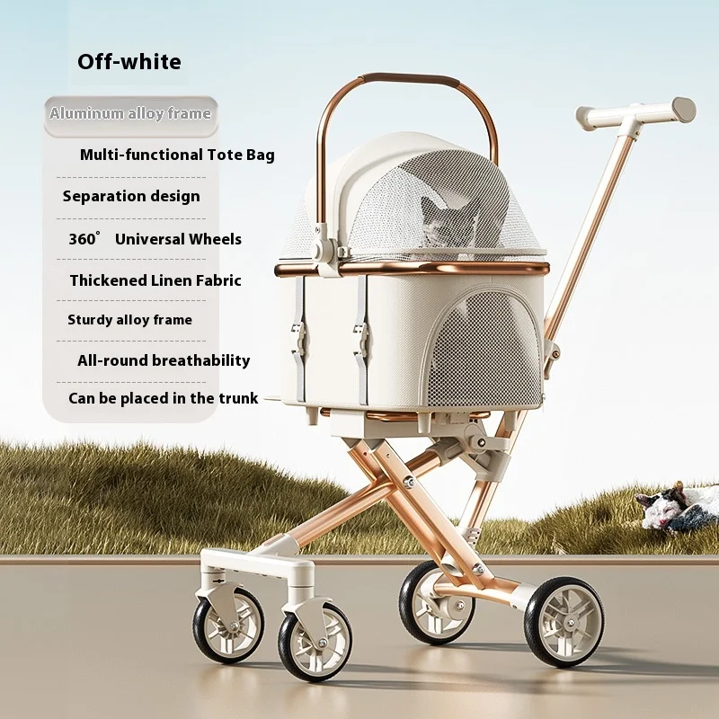 Expandable Foldable Pet Stroller 4