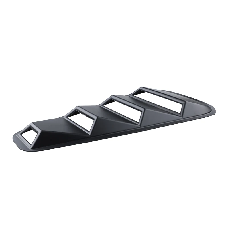 1 Pair 1/4 Quarter Side Window Louvers Scoop Cover Vent For Ford/Mustang 2005-2014 car rear window cover