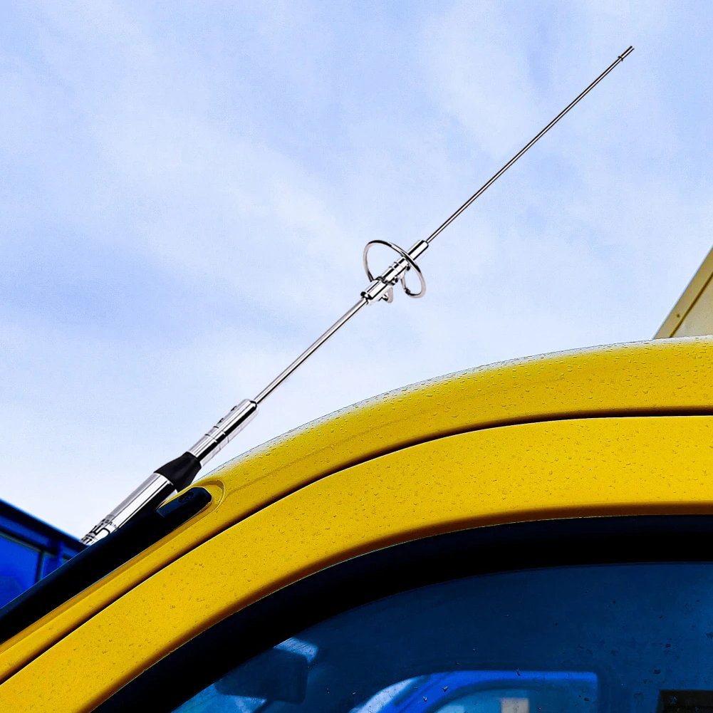 NR-770S VHF UHF 듀얼 밴드 모바일 햄 라디오 안테나 (PL 커넥터 포함) 145/435MHz