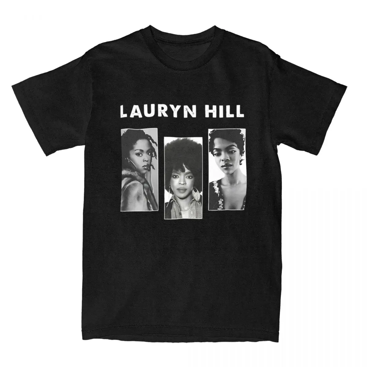 

Music Vintage Lauryn Hill Fugees T Shirt Accessories Men Women 100% Cotton Humorous Tee Shirt Short Sleeve Tops Christmas Gifts