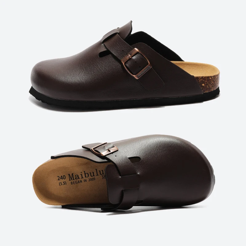 Men Slippers Classic Summer Unisex Outdoor Casual Buckle Breathable Flip Flop Beach Slippers