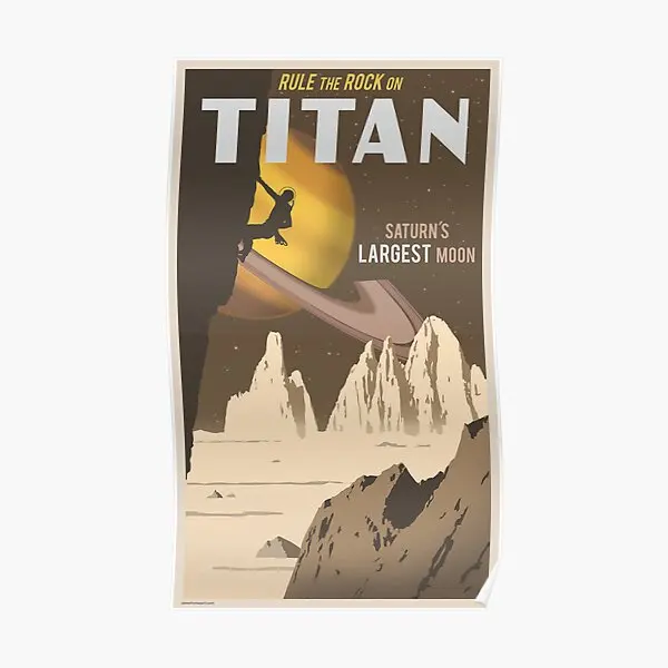 

Titan Travel Poster Modern Home Print Room Vintage Painting Decor Decoration Mural Picture Art Wall Funny No Frame