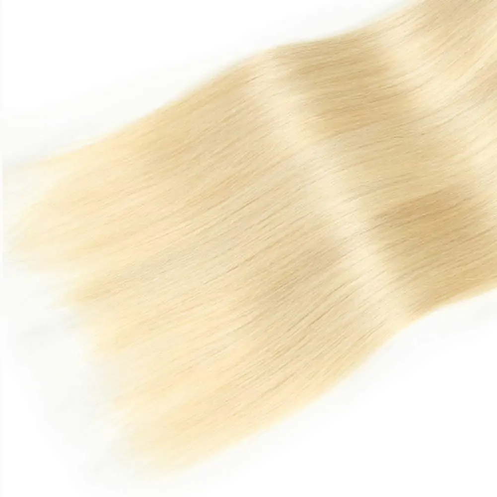 613 Honey Blonde Bundles Human Hair Straight Human Hair Extension Bundles Brazilian Remy 3 14-30 inch