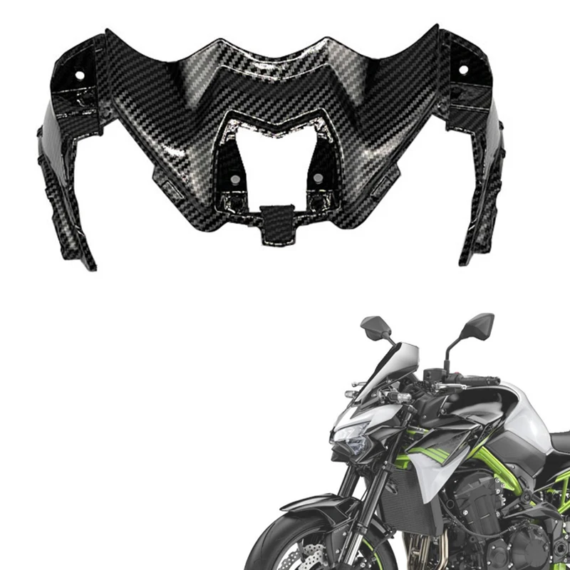 Fit For Kawasaki Z 900-Z900 Motorcycle Front Headlight Fairing Beak Cowl Cover Extension Aerodynamic Winglets Z-900