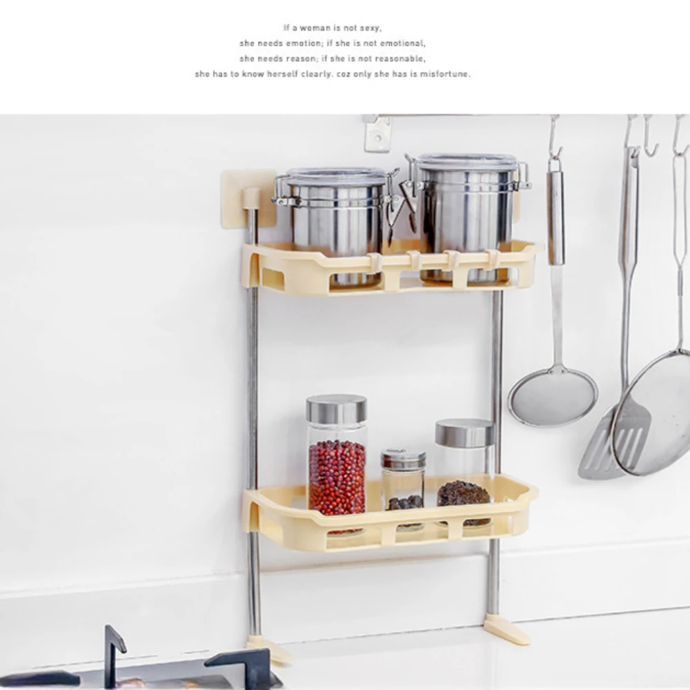 Wall Mounted Storage Rack Toilet Washbasin Simple Storages Shelf Multiscenario Available Multipurpose Organizer Plastic Shelves 4