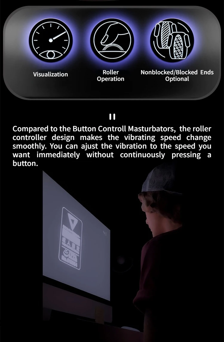 Speed Trainer Masturbator For Glans Training And Performance_voghion.com