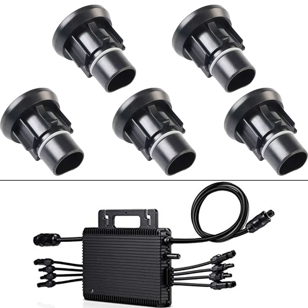

Solar Panel Connectors End Cap Single Phase Mi Cro Inverter Part IP68 Waterproof For Betteri BC01 FeMale For Envertech 25A