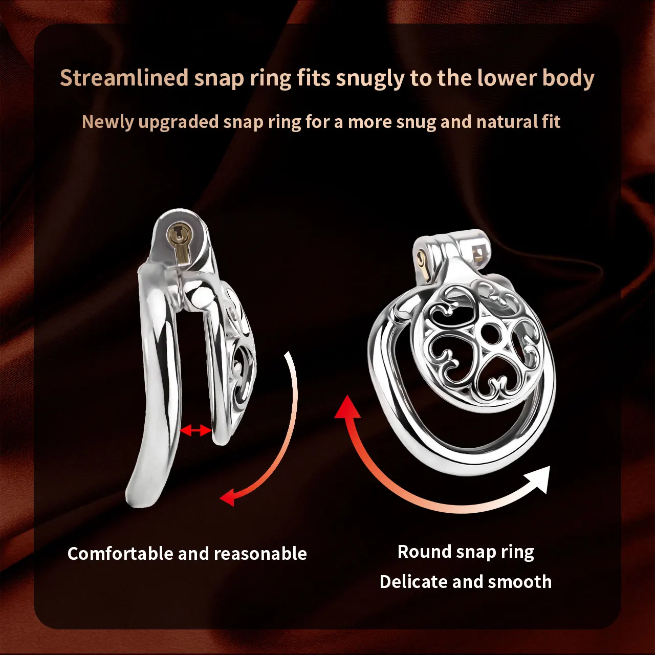 FRRK Small Male Chastity Devices Stainless Steel Short Cock Cage Removable Urethral Catheter Sex Toys for Men Penis Lock penis chastity cage chastity lock sex toy
