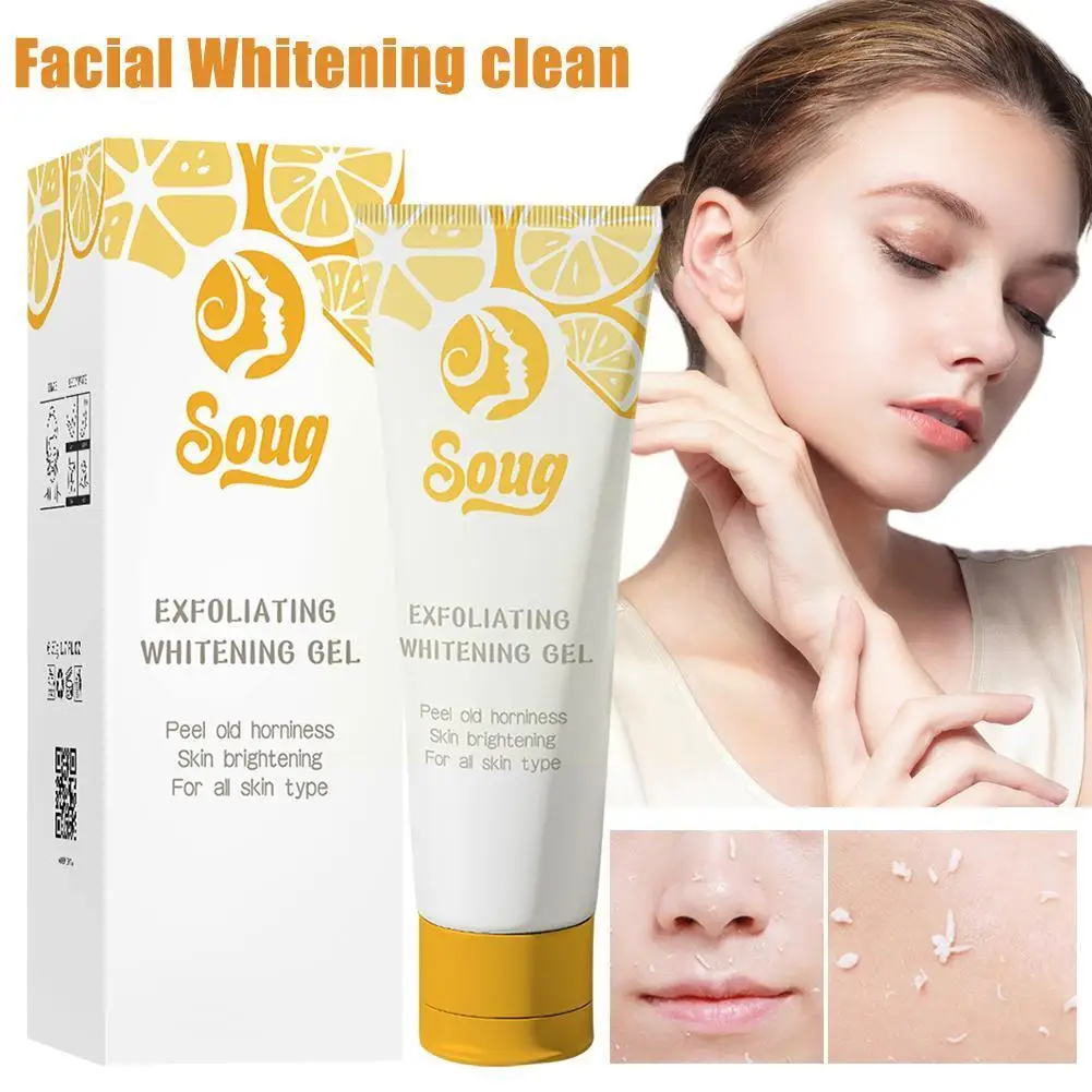 

soug Exfoliating Gel Dead Spot Remover Brighten Peeling Korean Scrub Hydrating Whiten Gentle 60g Skin Moisturizer Repair Ca S9Y0