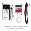 45000RPM Rechargeable Nail Drill Machine For Acrylic Gel Professional Cordless Nail File With LCD Display Nail Accessories Set 6