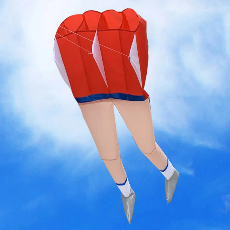 3D skeletonless long-leg soft kite large high-end pendant funny funny creative strange kite outdoor flying parent-child 2