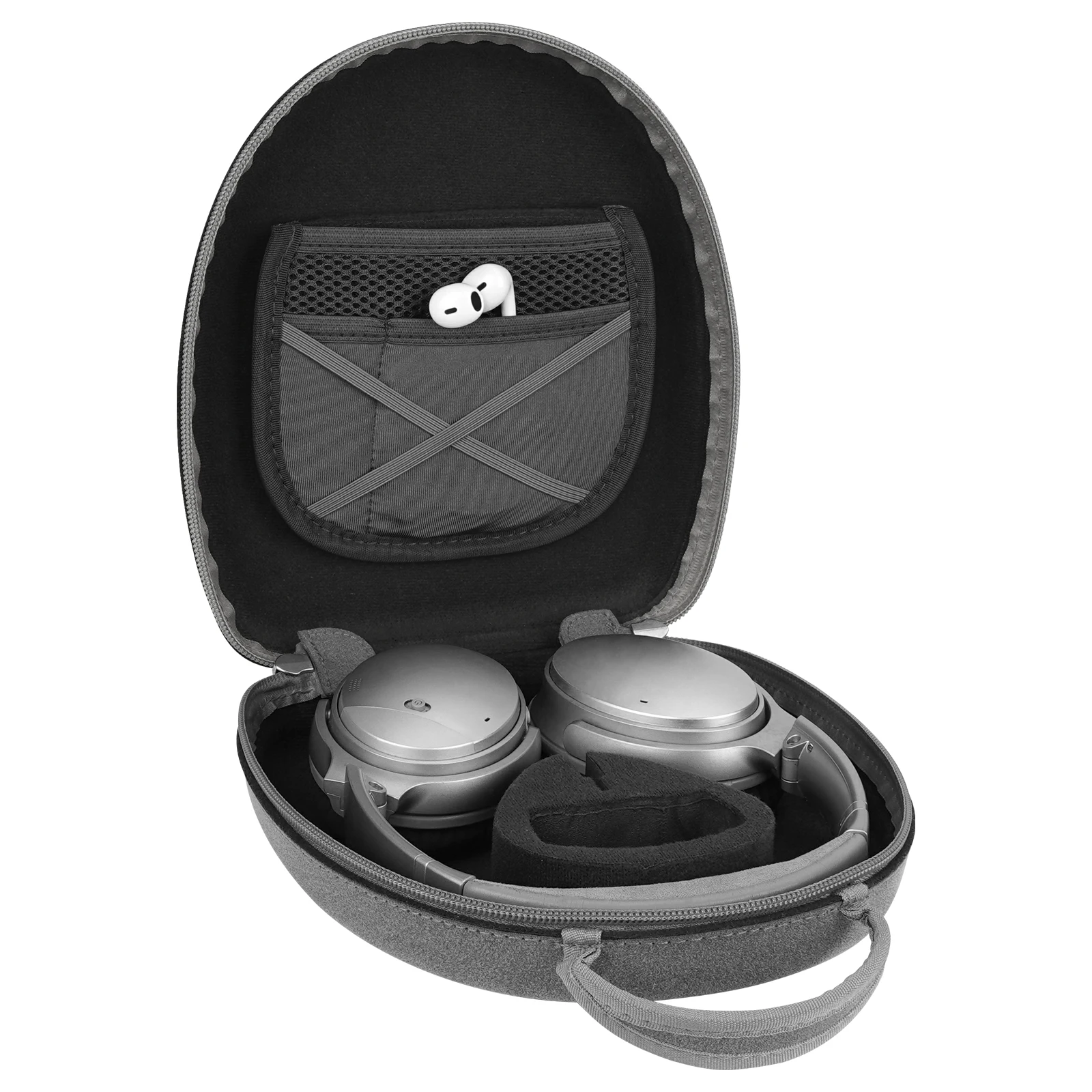 Funda rígida para auriculares inalámbricos Bose QuietComfort 35 (Serie II),  QC35, QC25, QC15, Accesorios para auriculares inalámbricos. Bolsa de