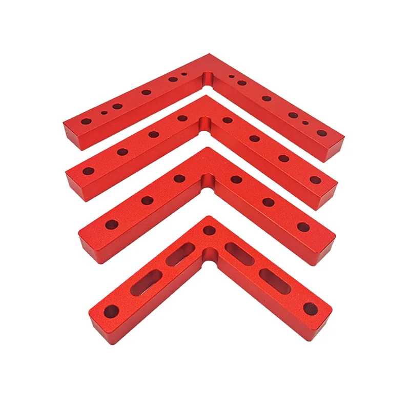 1 PC 90 Degrees L-Shaped Auxiliary Fixture Splicing board Positioning Panel Fixed clip Carpenter's Square Ruler Woodworking tool wood pellet press