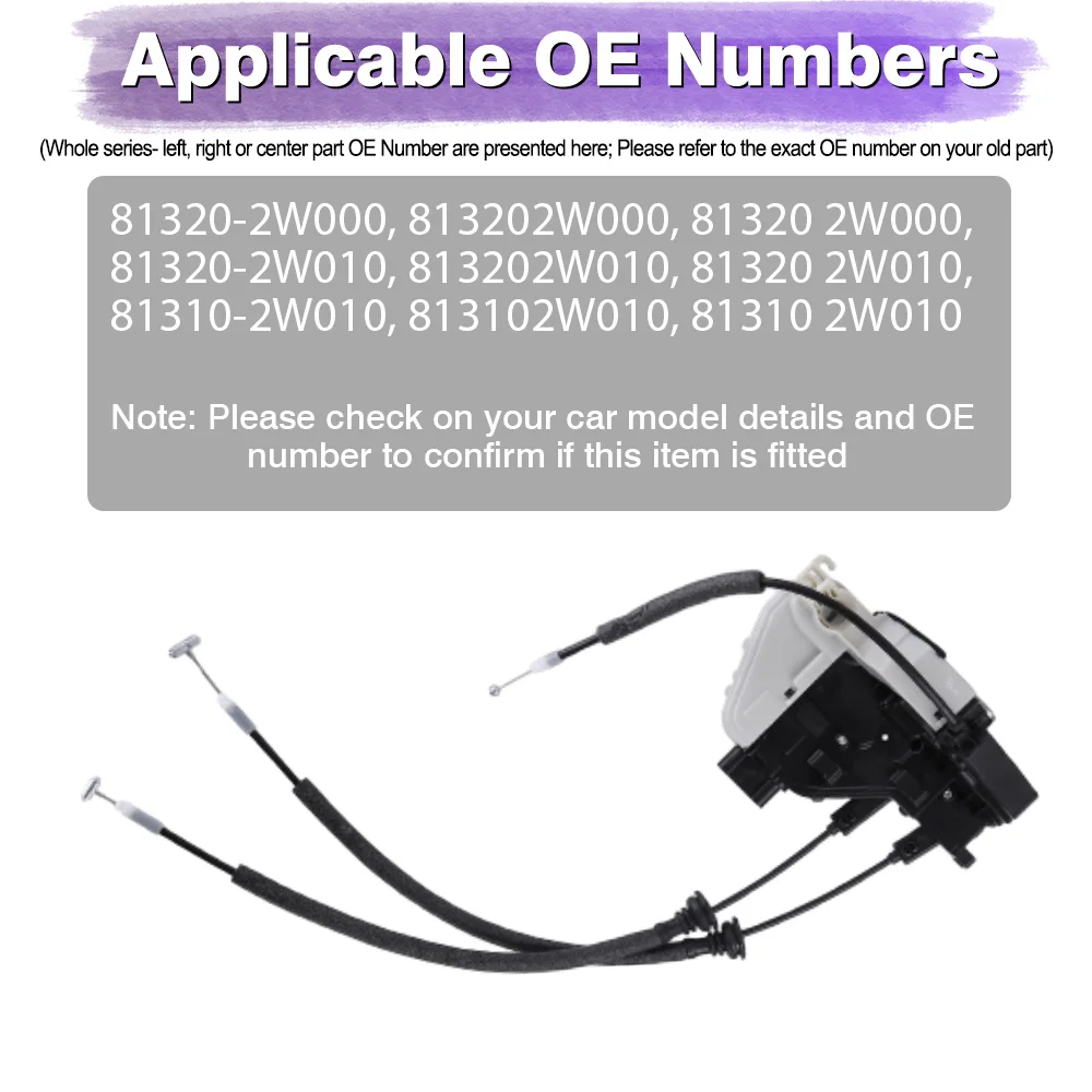 Dioche Actionneur De Serrure De Porte Pour Dodge Actionneur De Verrouillage De Porte Coulissante