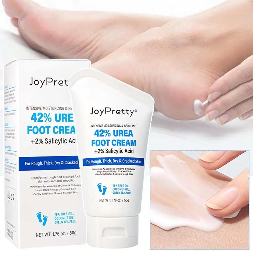

50g Exfoliator Foot Cream Dead Skin Remover Heel Crack Repair Cream Treatment Moisturizing Hand Feet Skin Care Foot Mask