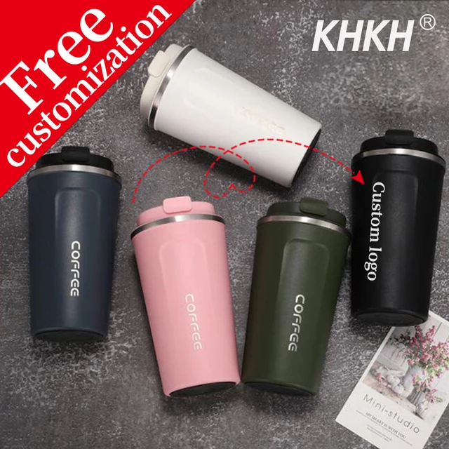 500ml Stainless Steel Coffee Cup Travel Thermal Mug Leak-Proof Thermos  Bottle Tea Coffee Mug Vacuum Flask Insulated Cups - AliExpress