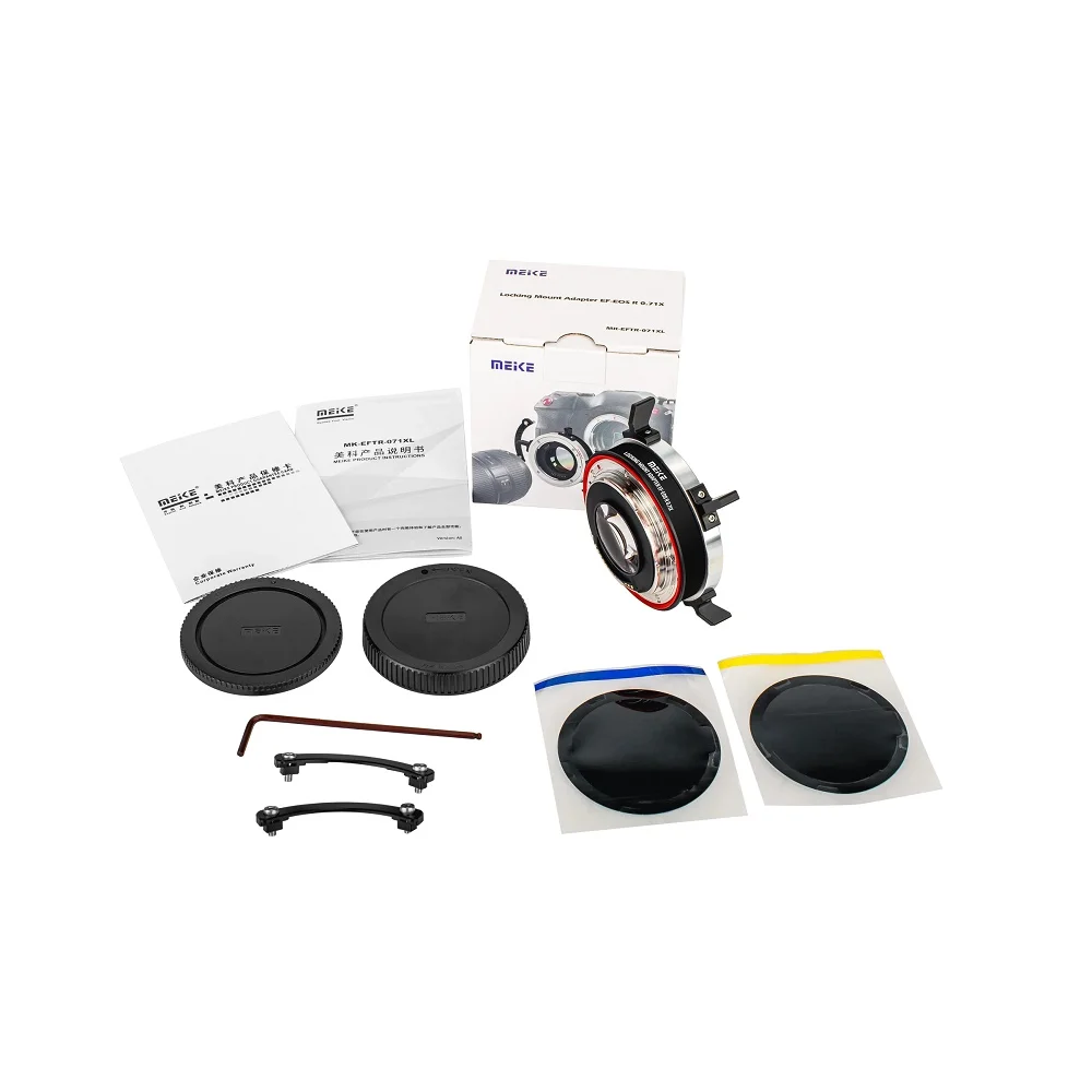 Sony E Mount Canon Adapter Meike MK-EFTE-C VND Drop-in Filter Auto