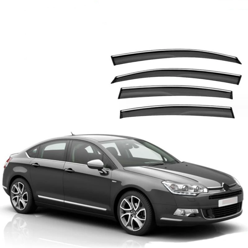 

Window Visor Side Window Deflector Weather Shield For Citroen Citro_n C5 X 2008 2009 2010 2011 2012 2013 2014 2015 2016 - 2023