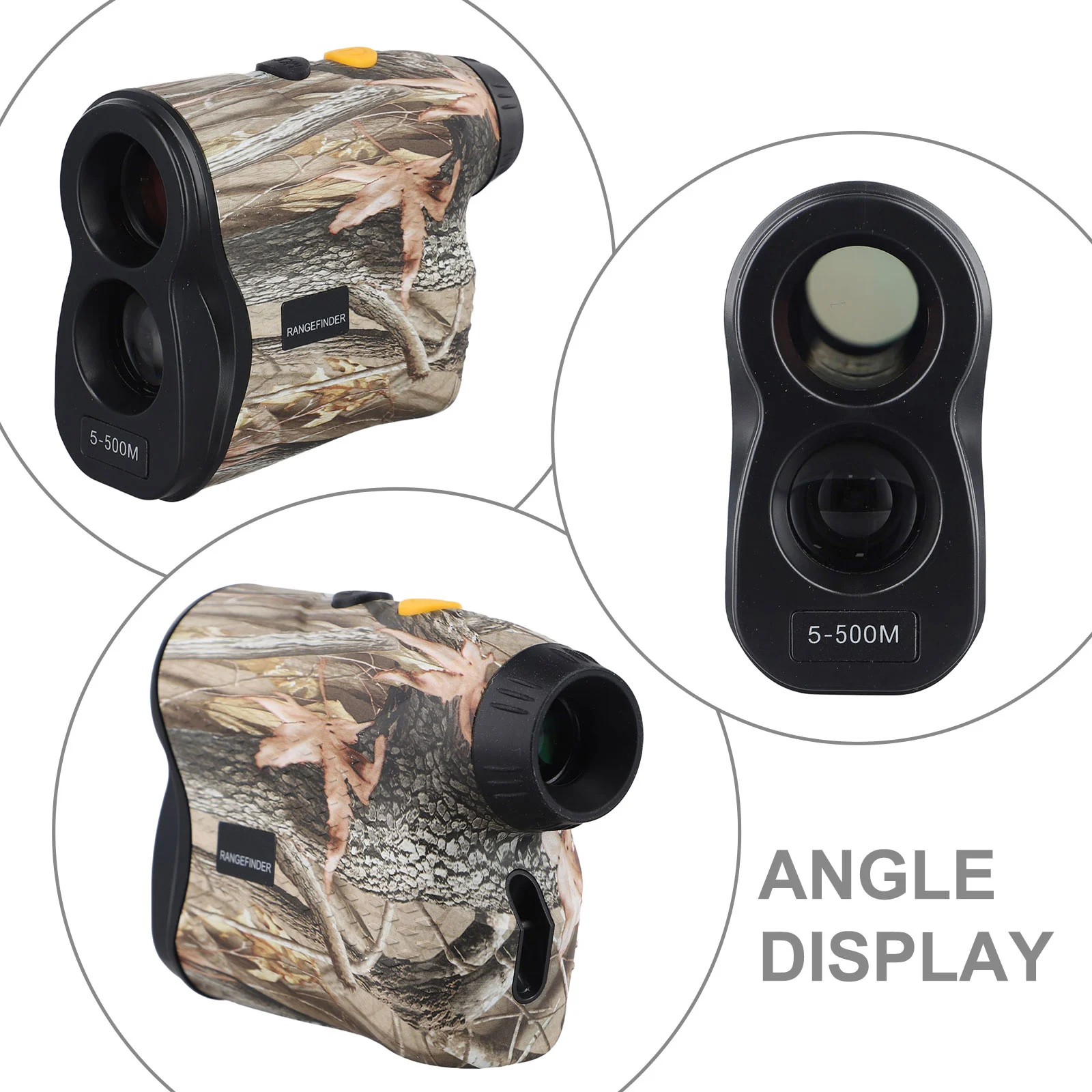 500m Digital Golf-Monocular Range Finder Distance Measure Hunting Rangefinder Camouflage Range Finder With 6X Magnification