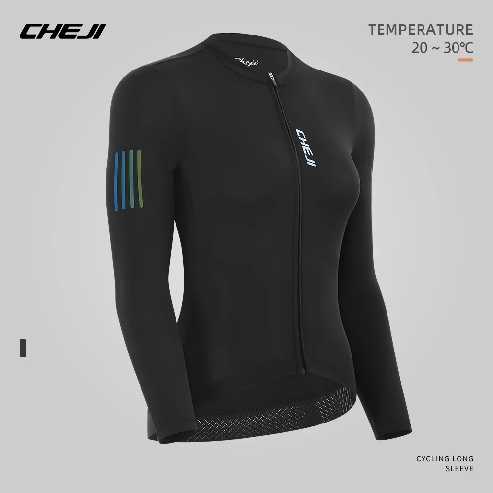Cheji Women's Long-sleeved Cycling Jersey