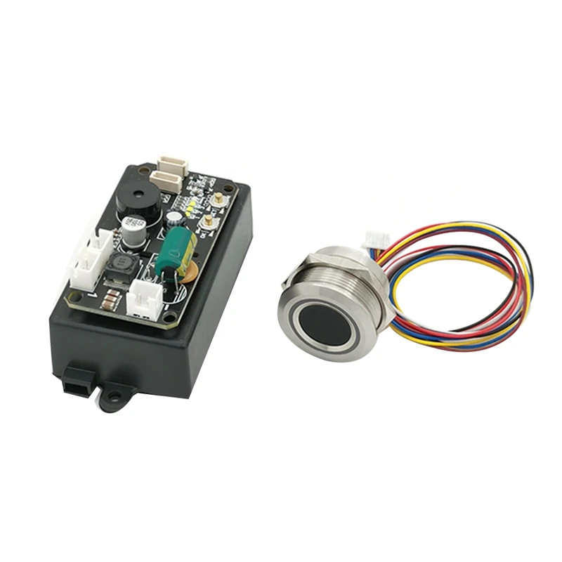 

KS220-L + R503 DC30-75V 2 реле, комплект платы управления доступом по отпечатку пальца с самоблокировкой/режимом зажигания/пробега с администратором/пользователем
