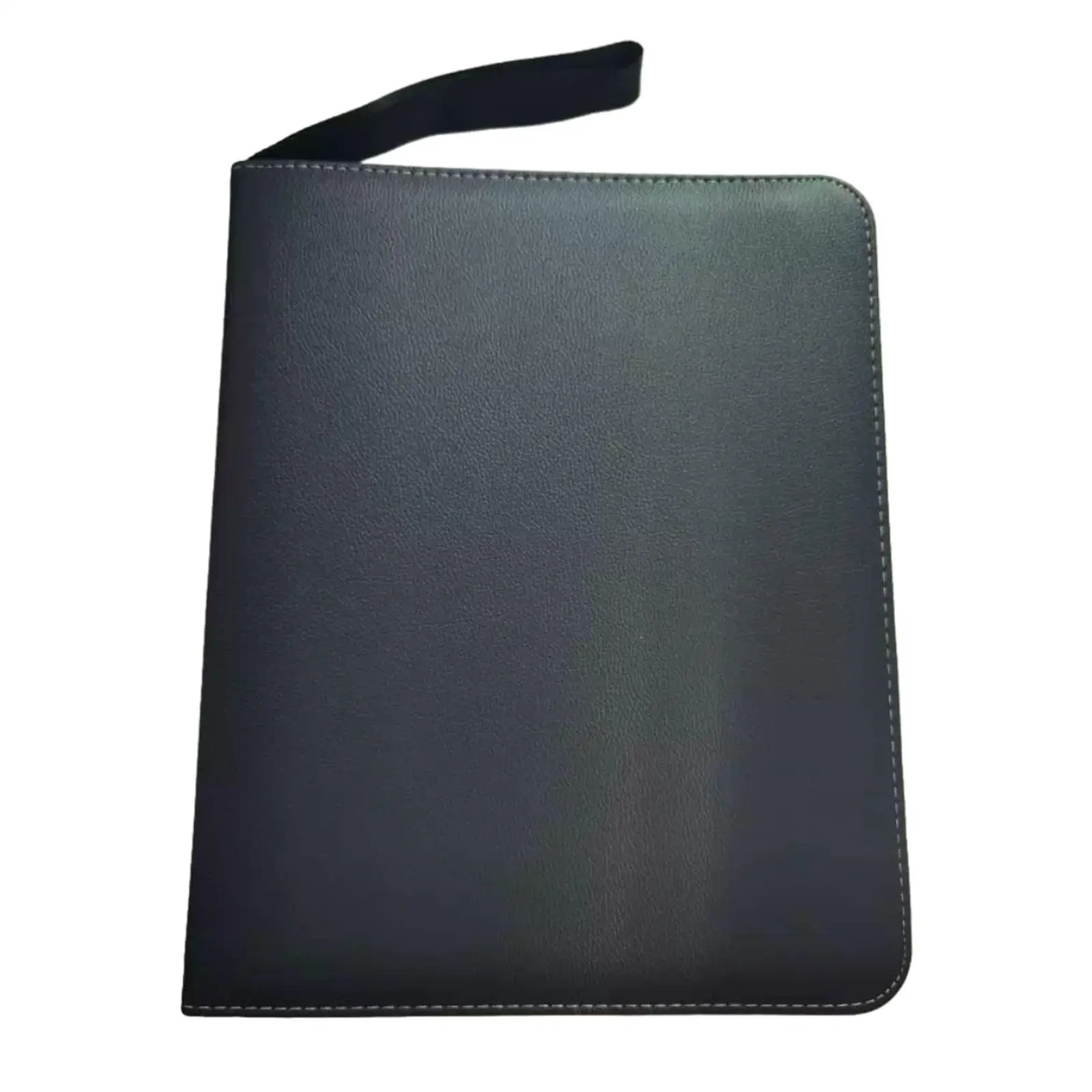 

Trading Card Carrying Binder Portable for Sports Cards Pocket Binder Card Organizer Sturdy Card Holder Folders Card Books Black