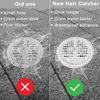 Home Disposable Floor Drain Stickers Shower Drain Stickers Bathroom Hair Anti Clogging Filter Bathroom Floor Drainage 5