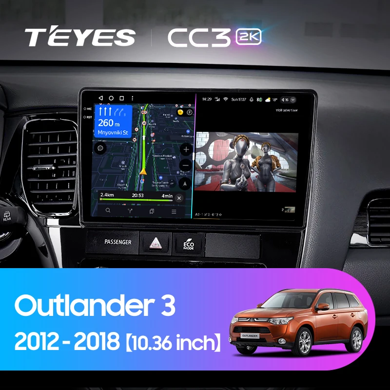 TEYES CC3 2K ̾ ƿ 3 GF0W GG0W 2012 - 2018 ޼  ڵ  Ƽ̵  ÷̾, ׺̼ ׷ GPS, ȵ̵ 10 No 2din 2 d