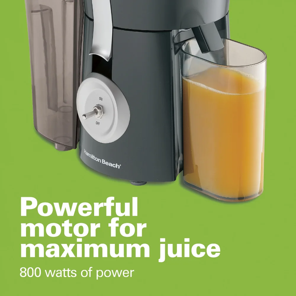 Hamilton Beach 800-watt Big Mouth Juice Extractor w/ 20 oz pitcher