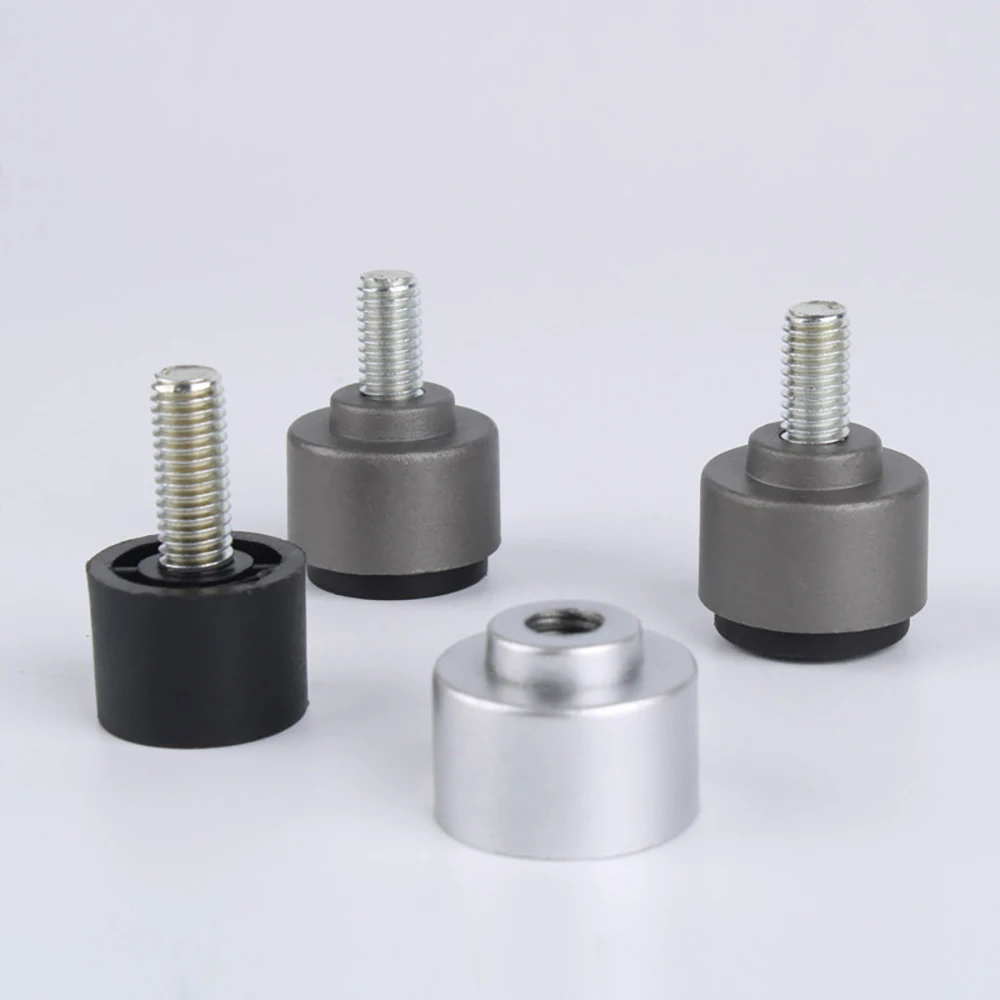 2-10Pcs 알루미늄 프로파일 풋 패드 M6/M8 금속 조절식 알루미나 조절식 섀시 조절식 발 미끄럼 방지 풋 패드