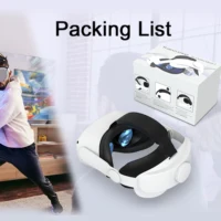 Head Strap Compatible with Oculus Quest 2,VR Accessories Adjustable Elite Strap Replacement for Enhanced Comfort Support - Image 3