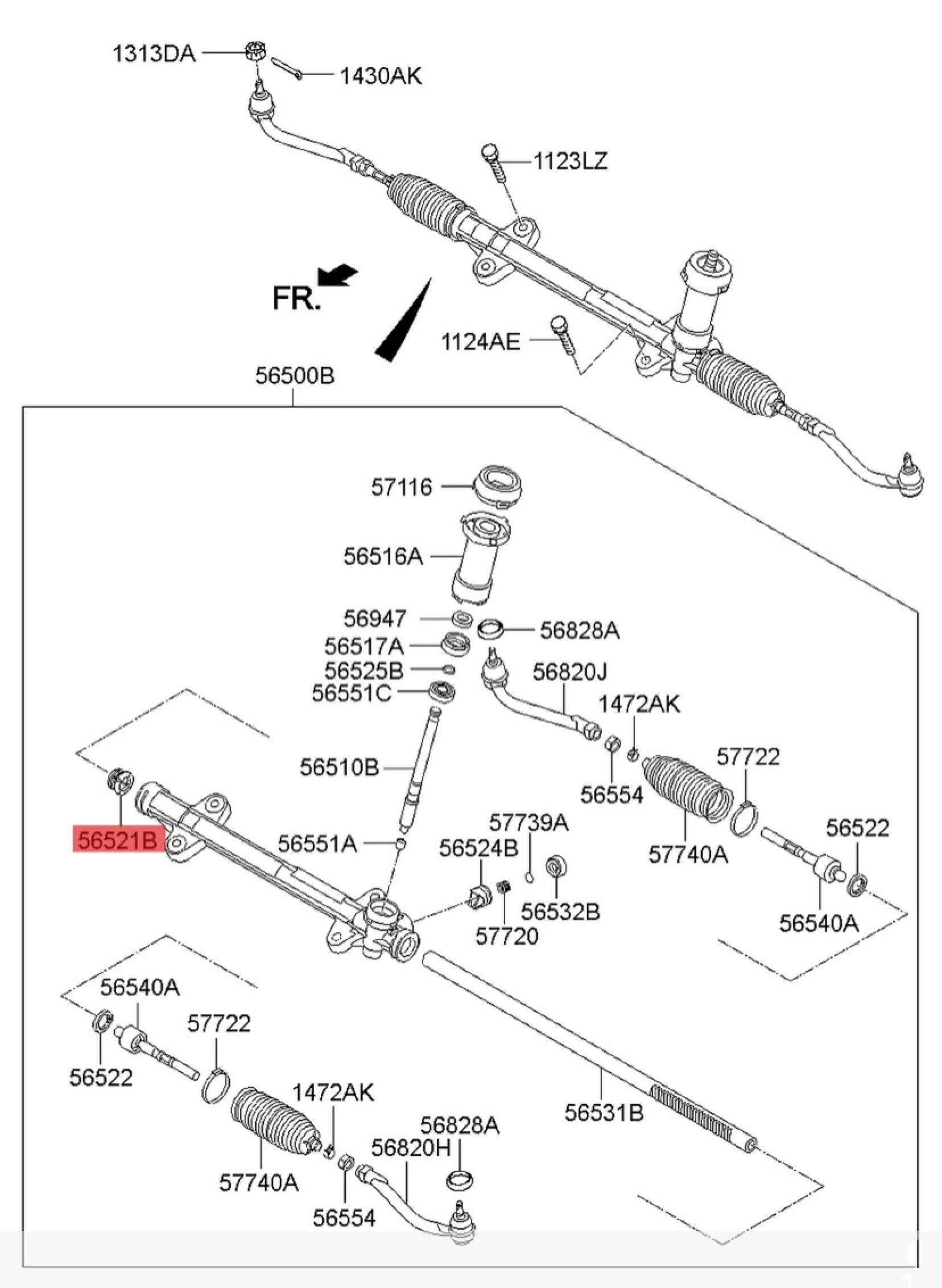 ♡ Hyundai ELANTRA KIA FORTE 56500-2L301 56500-2H200 56500-1H200 5650