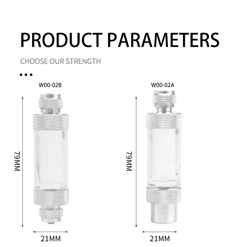 ZRDR aquarium Check Valve-Regulator Diffuser Reactor Single-Head or Dual-Head Aquarium CO2 Bubble Counter Air Pump Accessories 3