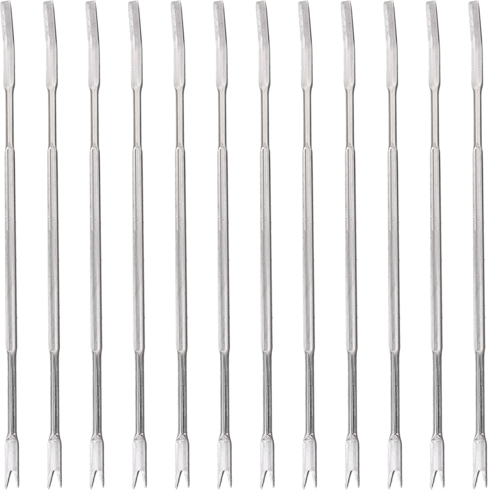 12PCS Lobster Crackers Stainless Steel Seafood Forks Seafood Picks Leg Crackers and Tools Seafood for for Lobster,, Crawfish,