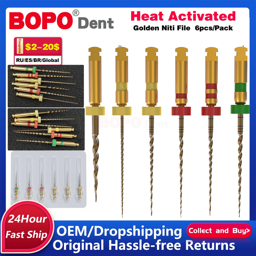 Bopodent Dental Instrument Soco Sc Pro Rotary Files Heat Activation