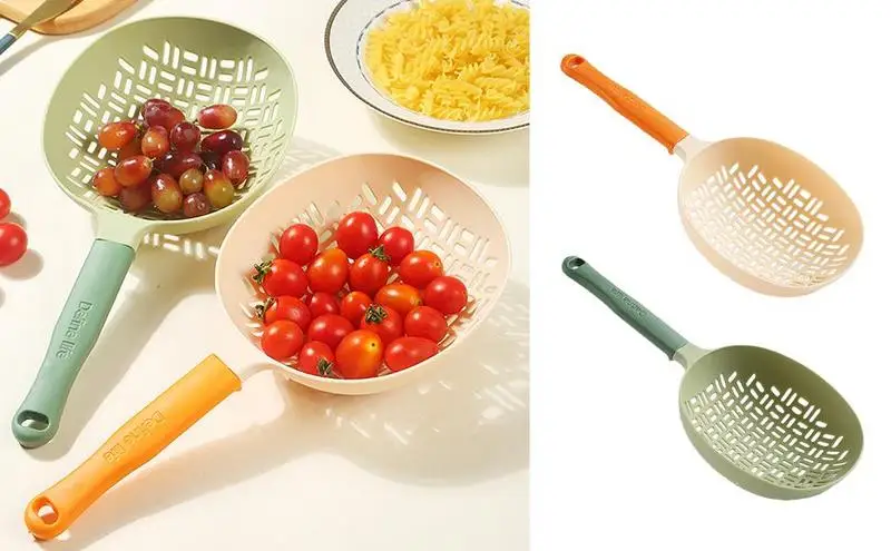 

Silicone Pasta Colander Multifunction Cooking Strainer Anti spill Pasta Pot Strainer Rice Fruit Colander Strainer Kitchen Items