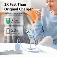 PD 20W USB Super Fast Charge Plug For iPhone 15 13 12 14 11 Pro Max Mini Plus For iPad Air Pro Luxury Quick Charging Accessories 2