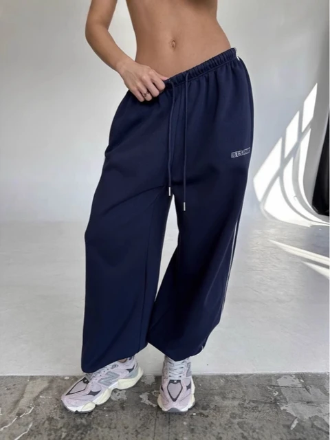 45028-c9e310.jpg 2025 summer wide leg sports pants, loose fit straight leg casual pants, comfortable stripes