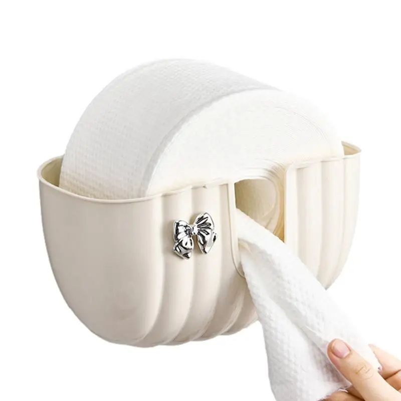 

Настенные держатели для бумажных полотенец, настенный держатель, коробка для хранения с двойным отверстием, настенный держатель для бумажных полотенец, коробка с держателем для туалетной бумаги