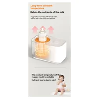 B78B-dispositif intelligent USB Plug In mélangeur de lait en poudre isolé, secoueur de bouteille de lait à température constante, formule pour bébé 5