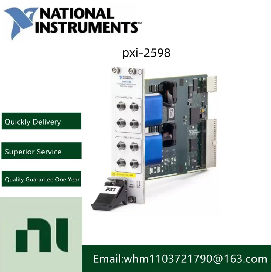 The NI PXI-2598PXI Riser Module 26.5 GHz, 50&Omega;, two-way transmission is now off-the-shelf