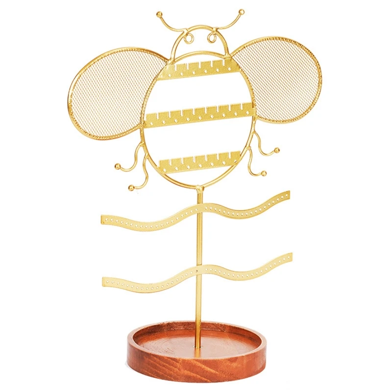 

Ladybird Earrings Bracelet Storage Shelf Jewelry Display Holder Ear Studs Stand