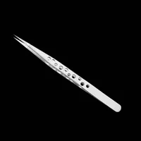 Industrial Tweezers Electronics Anti-static Precision Stainless Curved Straight Tip DlY Hand Tools Phone Repair JMNZ04 6