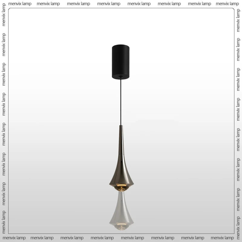 Menvix Modern Nordic LED Pendant Lights Mirror Lamp Dimmable Home Kitchen Island Dining Living Room Bar Cafe Droplight Fxture 